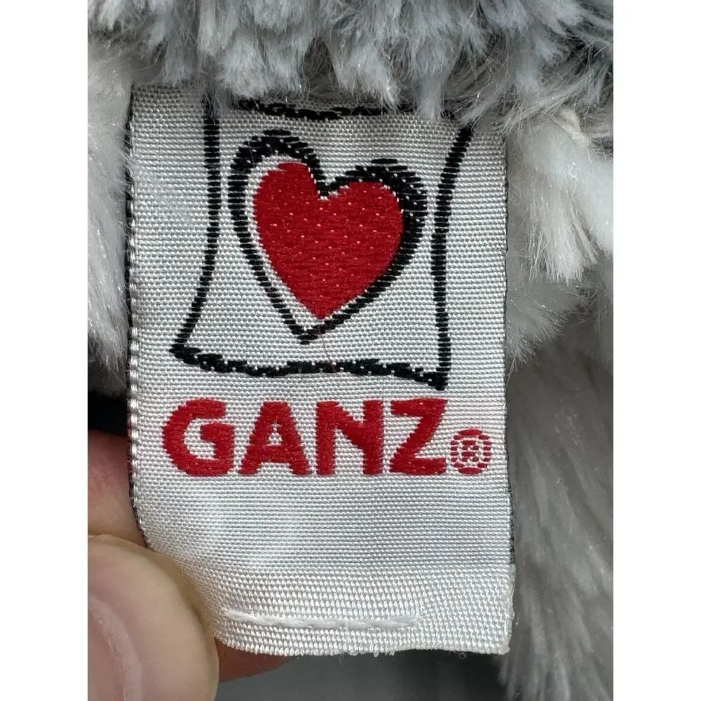 Webkinz Ganz Grey Owl HM344 Plush 8” Stuffed Animal No Code